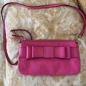Kate Spade Hot Pink Bow Crossbody